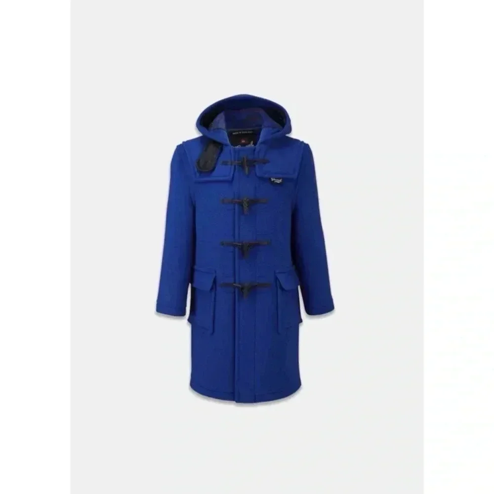 185 Kids Original Gloverall Duffle Coat Size 10 Color Blue